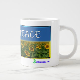 Think Peace Mug Jumbo-Tasse