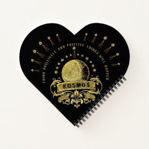 Think Positive Notebook Notizbuch