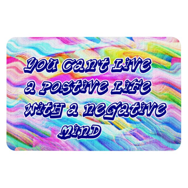 Think Postive_Premium Flexi Magnet (Horizontal)