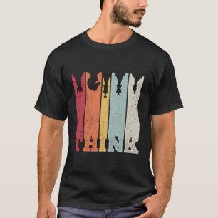 Think Schach Boardgame Best Game Schach Player Sch T-Shirt