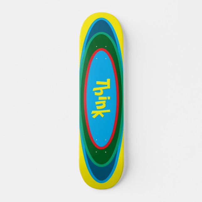 Think Skateboarding deck Skateboard (Vorne)