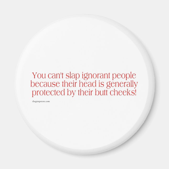 think_slap magnet (Vorne)