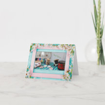 Think Spring Note Card