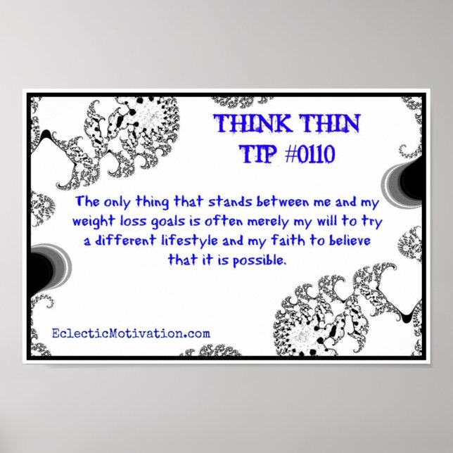 Think Thin Tip #0110 Poster (Vorne)