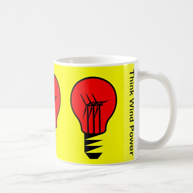 Think Wind Power Kaffeetasse (Rechts)
