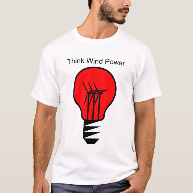 Think Wind Power T-Shirt (Vorderseite)