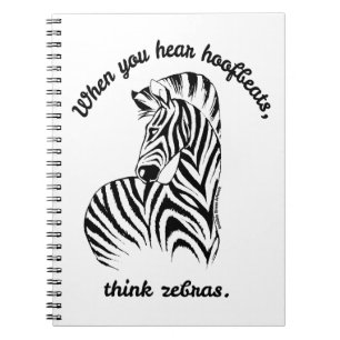 Think Zebras Notizblock