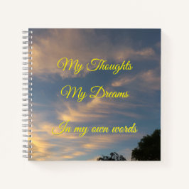 Thinking and Dreams Journal Notizbuch