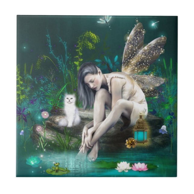 Thinking Fairy Fliese (Vorderseite)