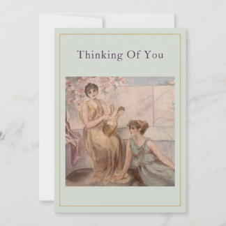 Thinking of You Card Vintage Sage Serenity | Karte