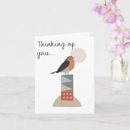 Thinking of you greeting card karte