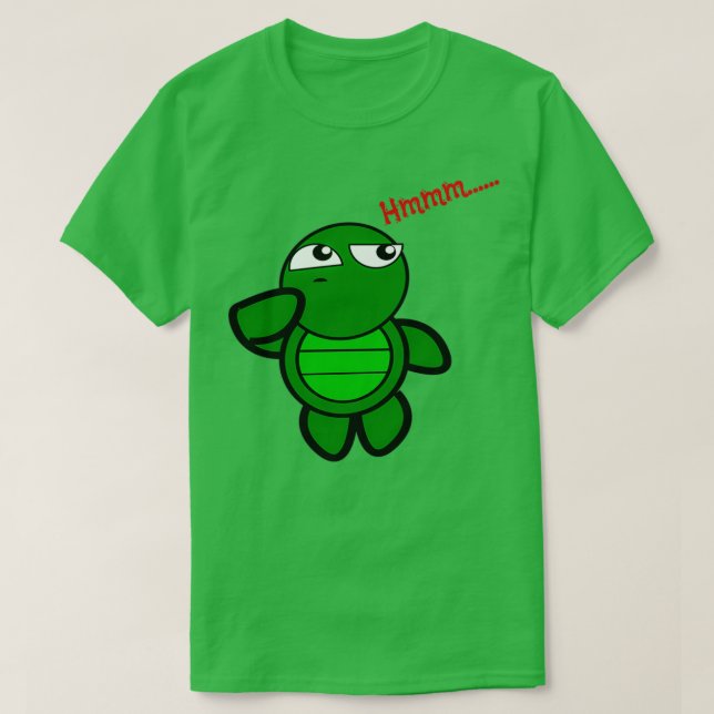 Thinking Turtle T-Shirt (Design vorne)
