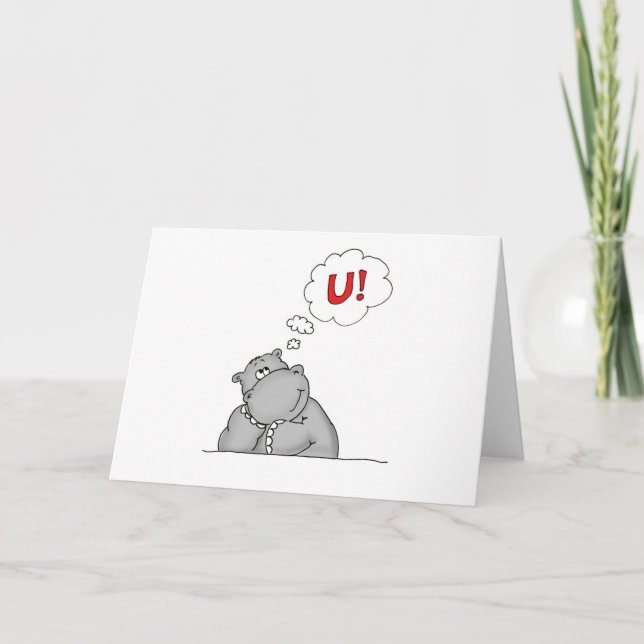 THinkingofu.jpg Feiertagskarte (Vorderseite)