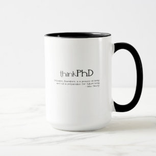 thinkPhD doppelseitige Tasse