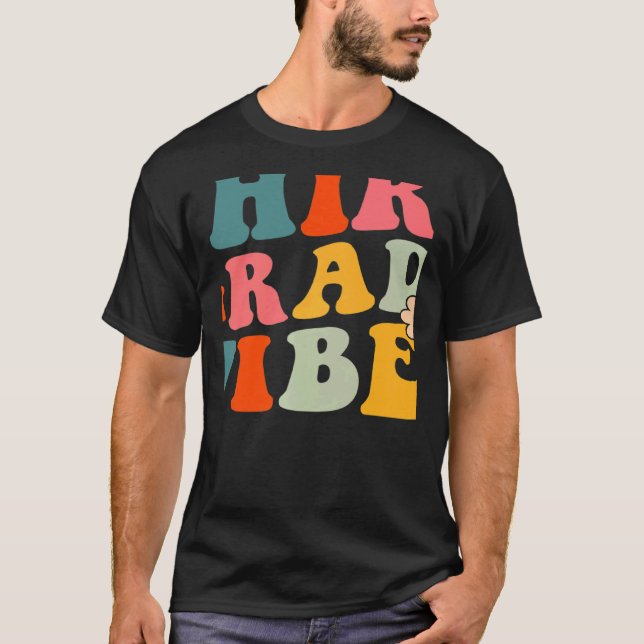 Third Grade Vibes 3rd Grade Teacher Women Bach to  T-Shirt (Vorderseite)