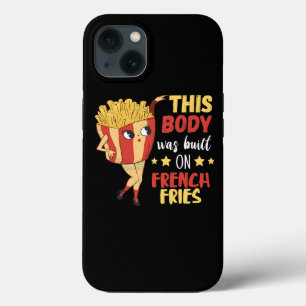 This Body Was Built On French Fries Potato Fastfoo Case-Mate iPhone Hülle