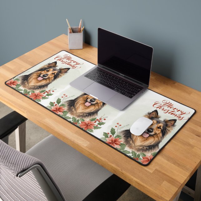 This christmas desk mat brightens festive Desk mat Schreibtischunterlage (Büro 2)