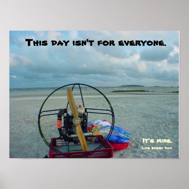 This day isn't for everyone. poster (Vorne)