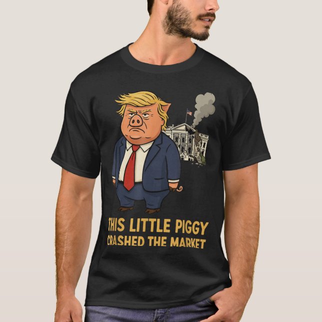 This Ggy Crashed The Market Funny Quote  T-Shirt (Vorderseite)