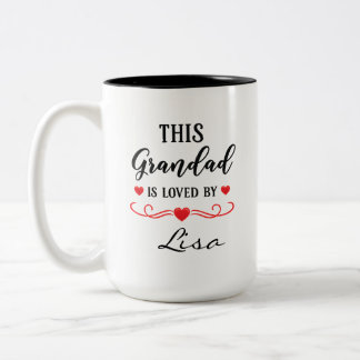 This Grandad Is Loved Personalised Mug Gift Granny