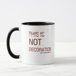 THIS IS DECORATION TASSE