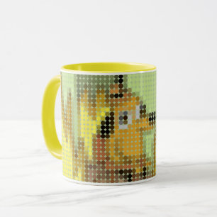 "This is Fine" Meme Pixelpunkt Tasse