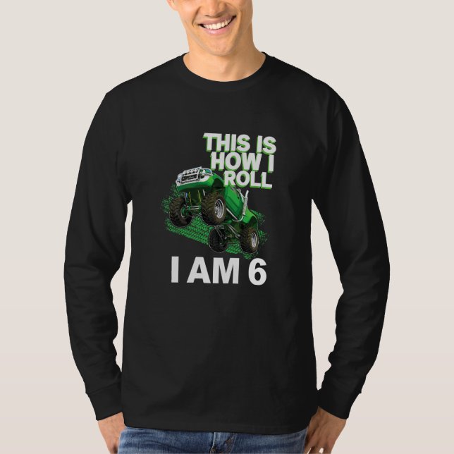 This is how i roll i am 6 Premium T-Shirt (Vorderseite)