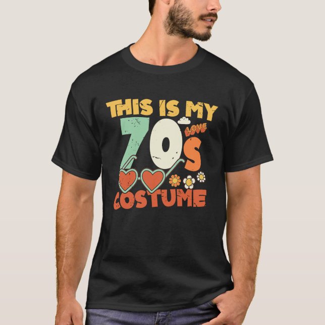 This Is My 70s Costume  Sunglasses Love 1970's Fas T-Shirt (Vorderseite)