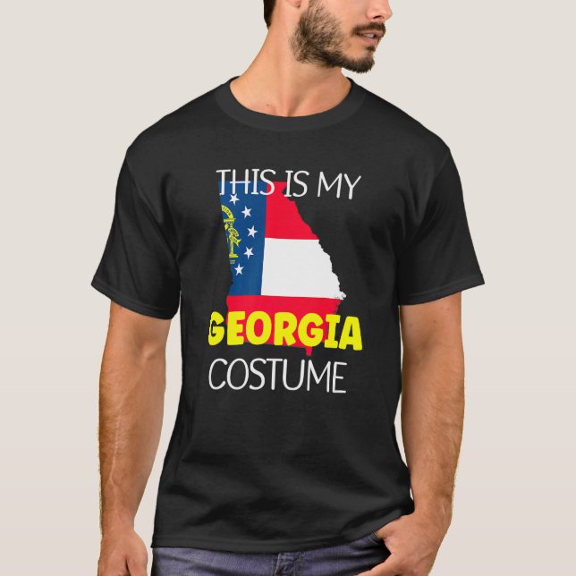 This is my American Georgia Costume Party  Hallowe T-Shirt (Vorderseite)