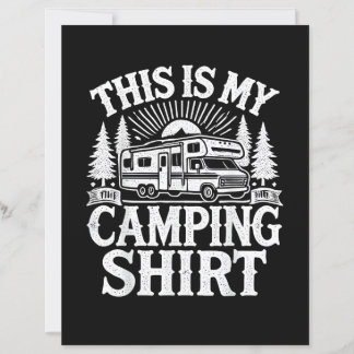 This Is My Camping Funny Camper