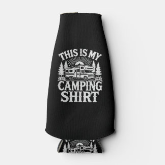 This Is My Camping Funny Camper Flaschenkühler