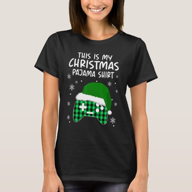 This Is My Christmas Pajama  Merry Christmas 3 T-Shirt (Vorderseite)
