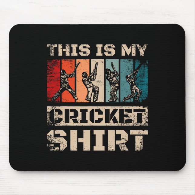 This Is My Cricket  Mousepad (Vorne)