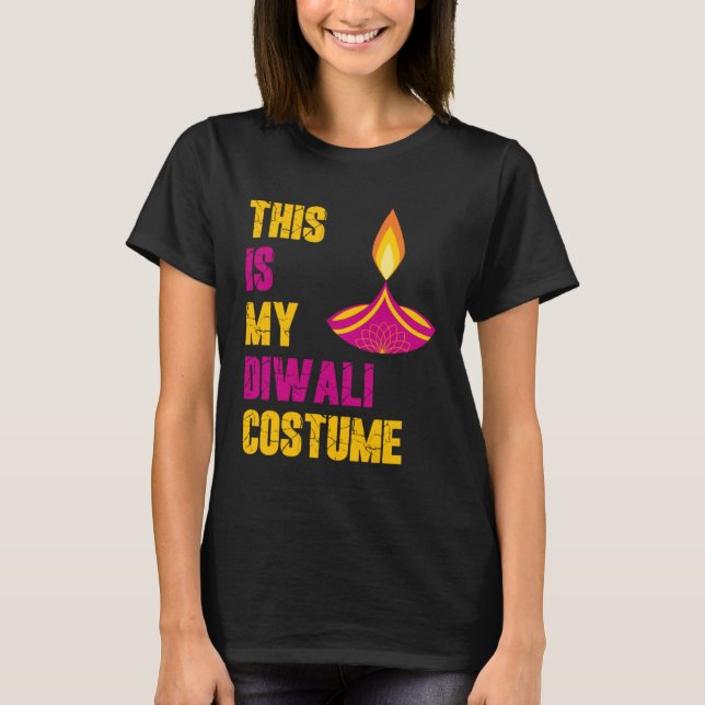 This is my Diwali Deepavali Retro Diwali Festival  T-Shirt (Vorderseite)