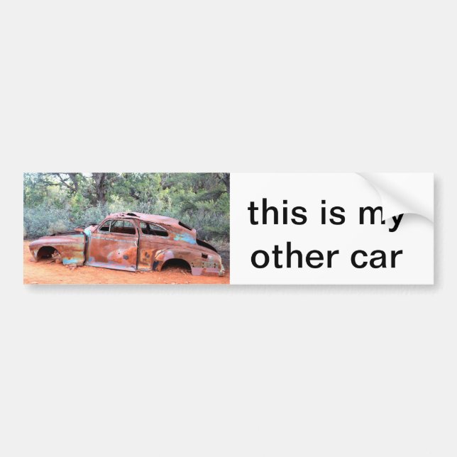 This is my other car bumper sticker autoaufkleber (Vorne)