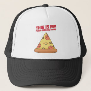 This is My Pizza Making Shirt Heart Truckerkappe