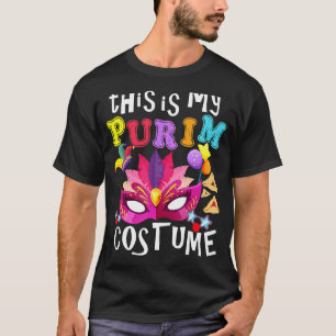 This Is My Purim Kostüm Karnival Costu T-Shirt