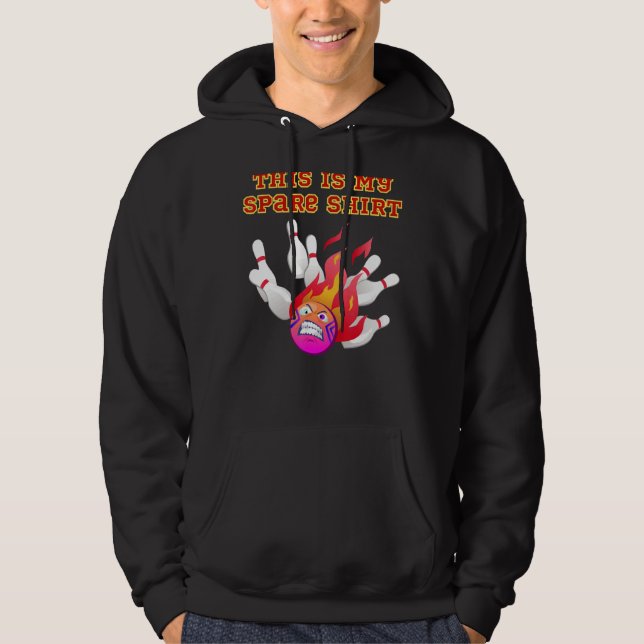 This Is My Spare Bowling Hoodie (Vorderseite)