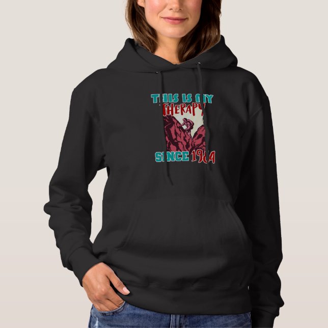 This is my therapy since 1984 hoodie (Vorderseite)
