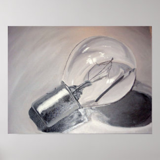 This is not a light bulb Poster
