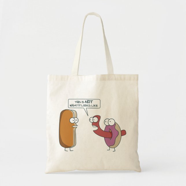 This is not what it looks like tragetasche (Vorne)