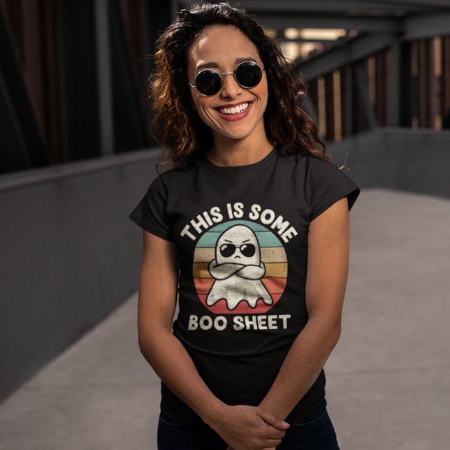 This is Some Boo Sheet Halloween Ghost T-Shirt (Von Creator hochgeladen)