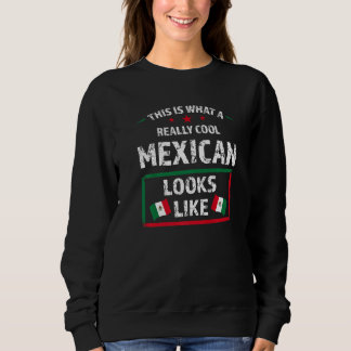 this is what a really cool Mexican Mexico Mexican  Sweatshirt
