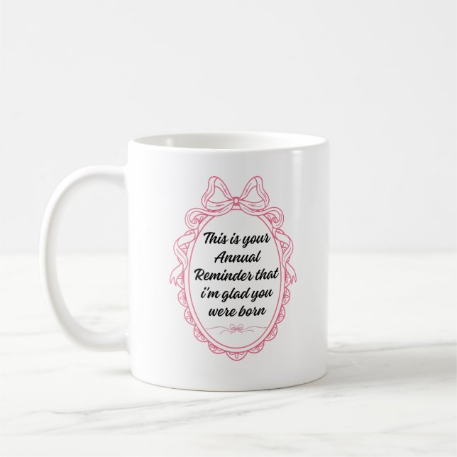 This is your annual reminder that im glad you were kaffeetasse (Links)