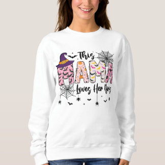 This Mama Loves Her Boos Halloween Sweater Sweatshirt