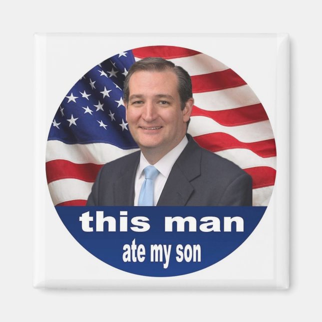 This Man Ate My Son Magnet (Vorne)