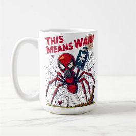 This Means War! – Spider’s Revenge Kaffeetasse