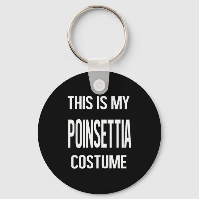 This My Insettia Costume Lazy Christmas Men Women  Schlüsselanhänger (Vorderseite)