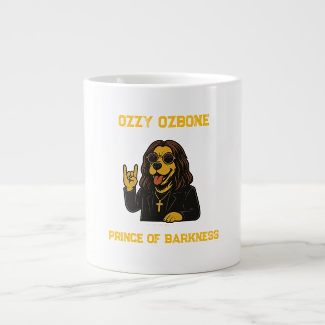 This Ozzy Ozbone – Prince of Barkness Coffe Mug Jumbo-Tasse (Vorderseite)