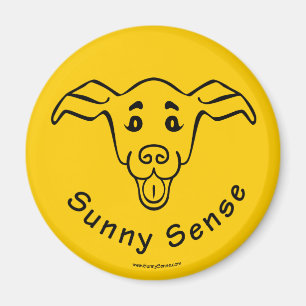 This Too Shall Pass mit Hundemagneten Magnet